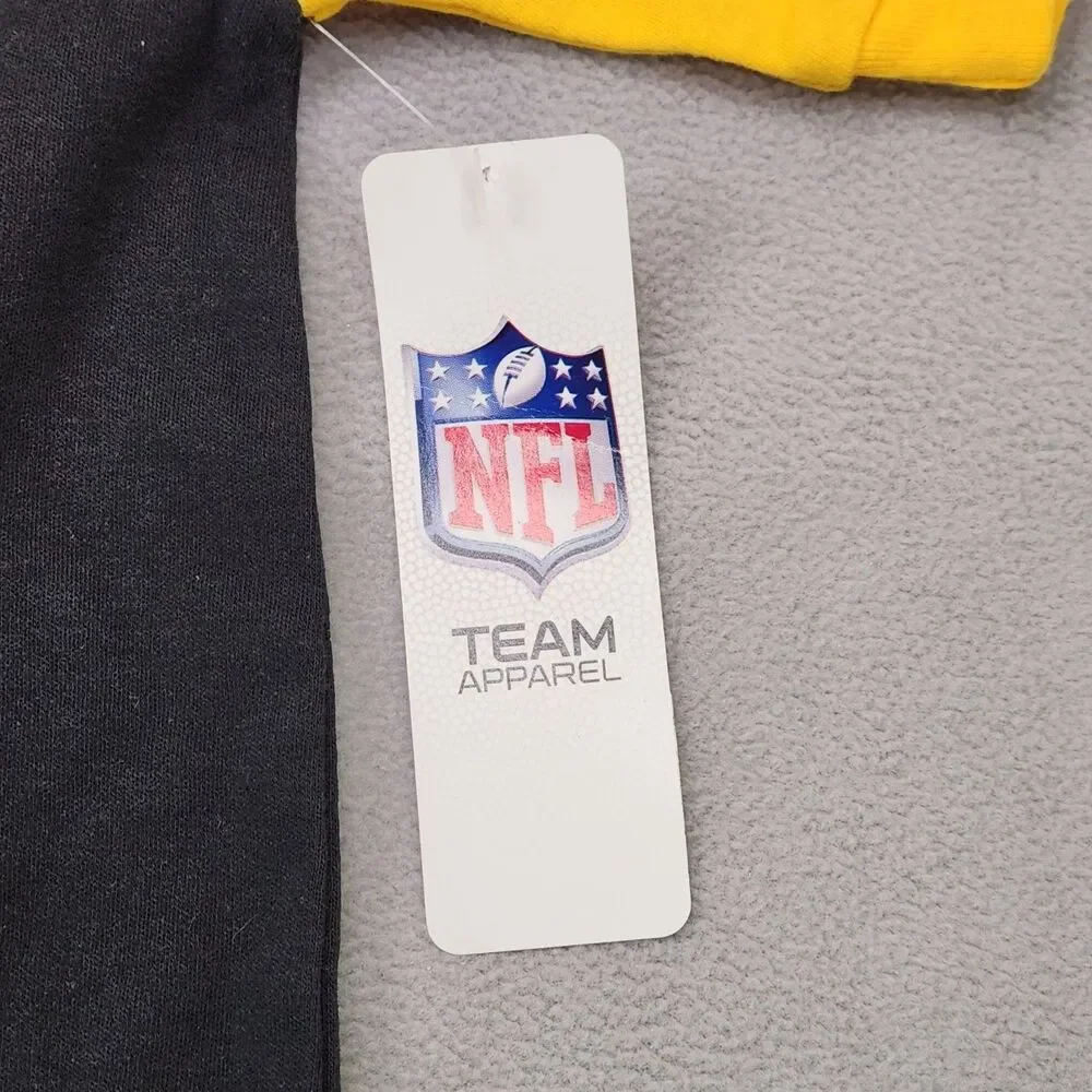 NWT NFL Pittsburgh Steelers Baby IT'S TIME TO‎ PLAY Sleeper Size 0-3 M Gerber